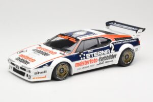 BMW M1 Schnitzer #2 H-J. Stuck Winner Deutsche Automobil Rennsport Trophy Zolder 1982 Minichamps 1:18 155822902 Metaal