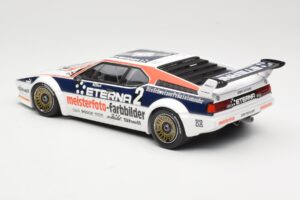 BMW M1 Schnitzer #2 H-J. Stuck Winner Deutsche Automobil Rennsport Trophy Zolder 1982 Minichamps 1:18 155822902 Metaal — afbeelding 5 van 6