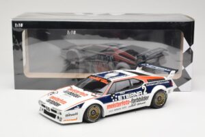 BMW M1 Schnitzer #2 H-J. Stuck Winner Deutsche Automobil Rennsport Trophy Zolder 1982 Minichamps 1:18 155822902 Metaal — afbeelding 6 van 6