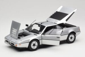 BMW M1 Zilver Metallic Norev 1:18 183226 Metaal — afbeelding 2 van 8