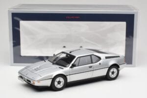 BMW M1 Zilver Metallic Norev 1:18 183226 Metaal — afbeelding 8 van 8