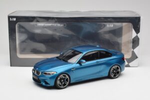 BMW M2 F87 Blue Metallic Minichamps 1:18 155026101 Metaal — afbeelding 6 van 6
