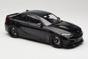 BMW M2 CS F87 Zwart Metallic met zwarte velgen Minichamps 1:18 155021026 Metaal — afbeelding 4 van 6