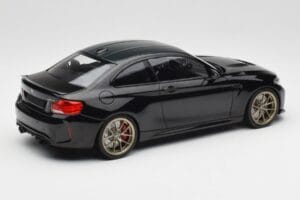 BMW M2 CS F87 Zwart Metallic Met Gouden Velgen Minichamps 1:18 155021021 Metaal — afbeelding 2 van 6