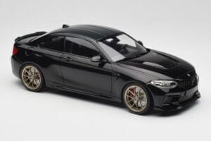 BMW M2 CS F87 Zwart Metallic Met Gouden Velgen Minichamps 1:18 155021021 Metaal — afbeelding 4 van 6