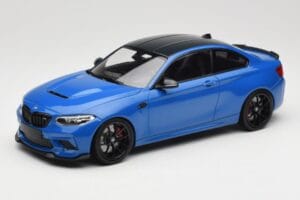 BMW M2 CS F87 Blauw Metallic Met Zwarte Velgen Minichamps 1:18 155021022 Metaal