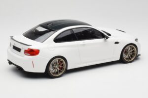 BMW M2 F87 CS Alpine White Gouden Velgen Minichamps 1:18 155021020 Metaal — afbeelding 2 van 6