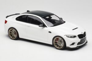 BMW M2 F87 CS Alpine White Gouden Velgen Minichamps 1:18 155021020 Metaal — afbeelding 4 van 6