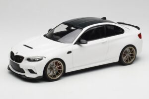 BMW M2 F87 CS Alpine White Gouden Velgen Minichamps 1:18 155021020 Metaal
