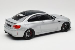BMW M2 F87 CS Hockenheim Silver Zwarte Velgen Minichamps 1:18 155021024 Metaal — afbeelding 2 van 6