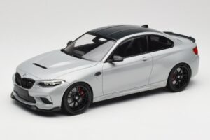 BMW M2 F87 CS Hockenheim Silver Zwarte Velgen Minichamps 1:18 155021024 Metaal