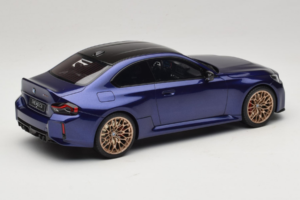BMW M2 G87 CS Blauw Metallic GT Spirit 1:18 GT552 Hars — afbeelding 2 van 6