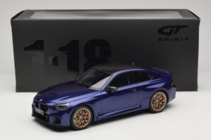 BMW M2 G87 CS Blauw Metallic GT Spirit 1:18 GT552 Hars — afbeelding 6 van 6