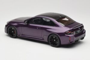 BMW M2 G87 Twilight Purple GT Spirit 1:18 GT946 Hars — afbeelding 5 van 6