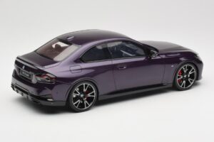 BMW M240i G42 Thundernight Metallic GT Spirit 1:18 GT504 Hars — afbeelding 2 van 6