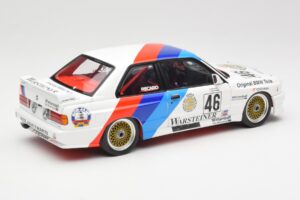 BMW M3 E30 #46 R. Ravaglia / E. Pirro WTCC Calder Park 1987 Minichamps 1:18 180872046-O Metaal — afbeelding 3 van 8