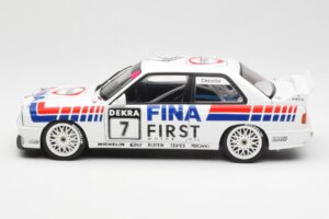 BMW M3 E30 #7 Fina J. Cecotto DTM 1992 AUTOart 1:18 89246 Metaal — afbeelding 3 van 7