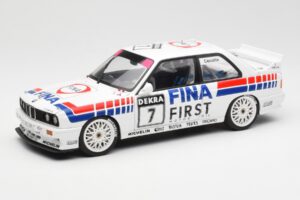 BMW M3 E30 #7 Fina J. Cecotto DTM 1992 AUTOart 1:18 89246 Metaal