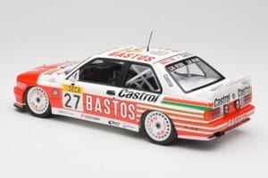 BMW M3 E30 #27 Bigazzi Team S. Soper / A. Hahne 4th Place 24 Hours of Spa 1990 Minichamps 1:18 155902027 Metaal — afbeelding 5 van 6