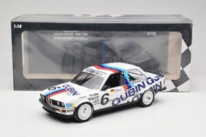 BMW M3 E30 #6 H. Grohs DTM 1987 Minichamps 1:18 155872006 Metaal — afbeelding 6 van 6