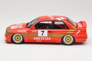 BMW M3 E30 #7 D. Quester 2nd Place Guia Race Macau 1987 Minichamps 1:18 155872007 Metaal — afbeelding 3 van 6