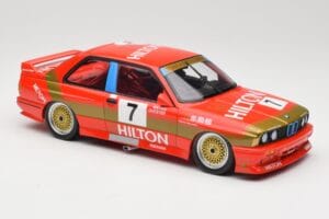 BMW M3 E30 #7 D. Quester 2nd Place Guia Race Macau 1987 Minichamps 1:18 155872007 Metaal — afbeelding 4 van 6
