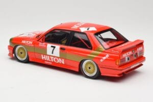 BMW M3 E30 #7 D. Quester 2nd Place Guia Race Macau 1987 Minichamps 1:18 155872007 Metaal — afbeelding 5 van 6