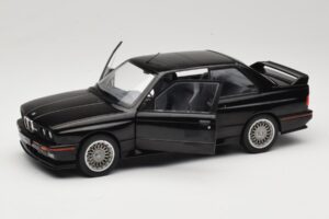 BMW M3 E30 Sport Evo Zwart Solido 1:18 S1801501 Metaal — afbeelding 2 van 8