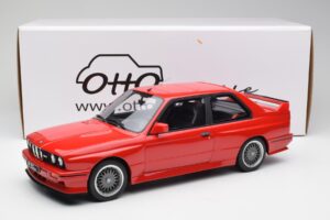 BMW M3 E30 Sport Evolution Rood Otto 1:12 G033 Hars — afbeelding 6 van 6