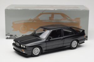BMW M3 E30 Black Metallic Minichamps 1:18 180020306 Metaal — afbeelding 8 van 8