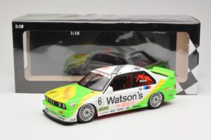 BMW M3 E30 Team Schnitzer #6 E. Pirro Winner Macau Guia Race 1991 Minichamps 1:18 155912006 Metaal — afbeelding 6 van 6
