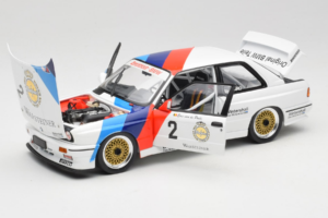 BMW M3 E30 Warsteiner #2 E. van de Poele DTM Champion 1987 Minichamps 1:18 80430396026-O1 Metaal — afbeelding 2 van 9