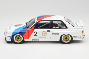 BMW M3 E30 Warsteiner #2 E. van de Poele DTM Champion 1987 Minichamps 1:18 80430396026-O1 Metaal — afbeelding 4 van 9