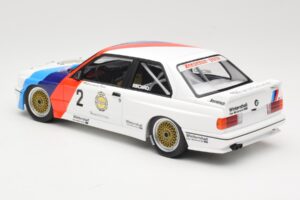 BMW M3 E30 Zackspeed #2 E. van de Poele Champion DTM 1987 Minichamps 1:18 155872002 Metaal — afbeelding 5 van 6