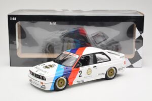 BMW M3 E30 Zackspeed #2 E. van de Poele Champion DTM 1987 Minichamps 1:18 155872002 Metaal — afbeelding 6 van 6
