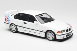 BMW M3 E36 Lightweight Wit Solido 1:18 S1803903 Metaal — afbeelding 6 van 8