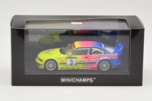 BMW M3 E36 GTR #3 K. Nissen DTM Zolder 1993 Minichamps 1:43 430932381 Metaal — afbeelding 4 van 4
