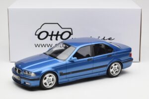 BMW M3 E36 Sedan Blauw Otto 1:18 OT1082 Hars — afbeelding 6 van 6