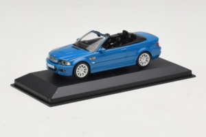 BMW M3 E46 Cabriolet Blauw Minichamps 1:43 BMW015 Metaal — afbeelding 2 van 4