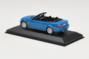 BMW M3 E46 Cabriolet Blauw Minichamps 1:43 BMW015 Metaal — afbeelding 3 van 4