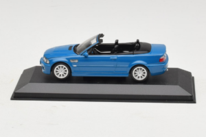 BMW M3 E46 Cabriolet Blauw Minichamps 1:43 BMW015 Metaal