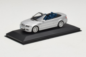 BMW M3 E46 Cabriolet Zilver Minichamps 1:43 80420024430-R1 Metaal — afbeelding 2 van 5