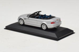 BMW M3 E46 Cabriolet Zilver Minichamps 1:43 80420024430-R1 Metaal — afbeelding 3 van 5
