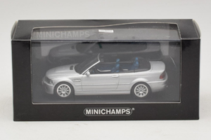 BMW M3 E46 Cabriolet Zilver Minichamps 1:43 80420024430-R1 Metaal — afbeelding 4 van 5