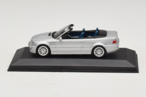 BMW M3 E46 Cabriolet Zilver Minichamps 1:43 80420024430-R1 Metaal