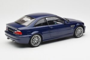 BMW M3 E46 Blauw Kyosho 1:18 08503BL Metaal — afbeelding 3 van 8