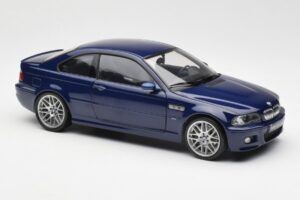 BMW M3 E46 Blauw Kyosho 1:18 08503BL Metaal — afbeelding 6 van 8