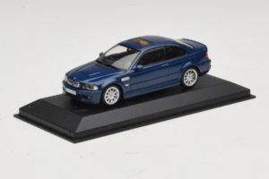 BMW M3 E46 Blauw Minichamps 1:43 BMW014 Metaal — afbeelding 2 van 4