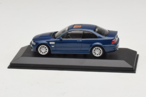 BMW M3 E46 Blauw Minichamps 1:43 BMW014 Metaal