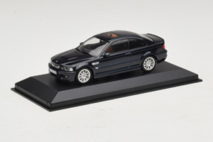BMW M3 E46 Donkerblauw Minichamps 1:43 80420009763-R1 Metaal — afbeelding 2 van 4